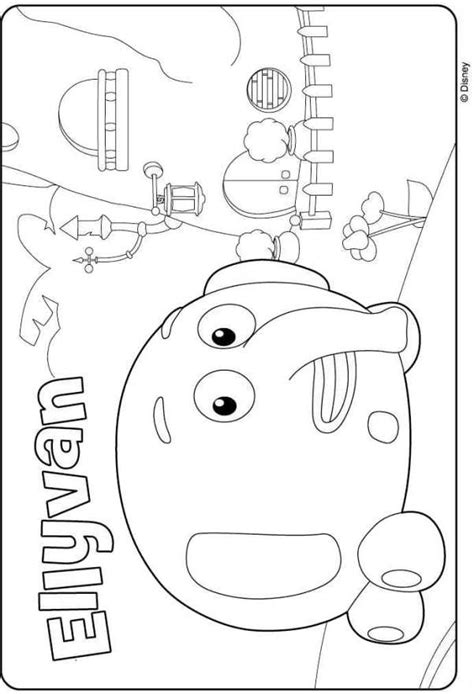 Kids-n-fun.com | 7 coloring pages of Jungle Junction