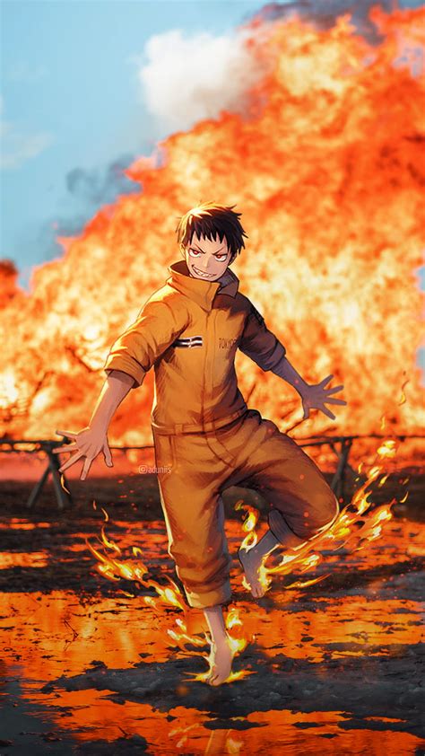 1920x1080px, 1080P free download | Fire Force, heat, Anime, Shinra, Manga, HD phone wallpaper ...