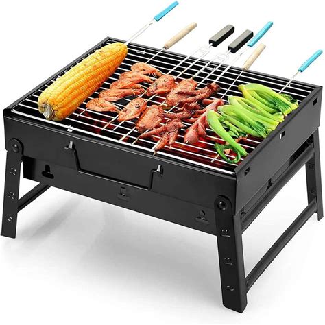 Grill BBQ Holzkohlegrill Kleinen Grill Mini Grill Faltbare Grill für ...