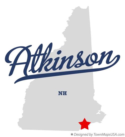 Map of Atkinson, NH, New Hampshire