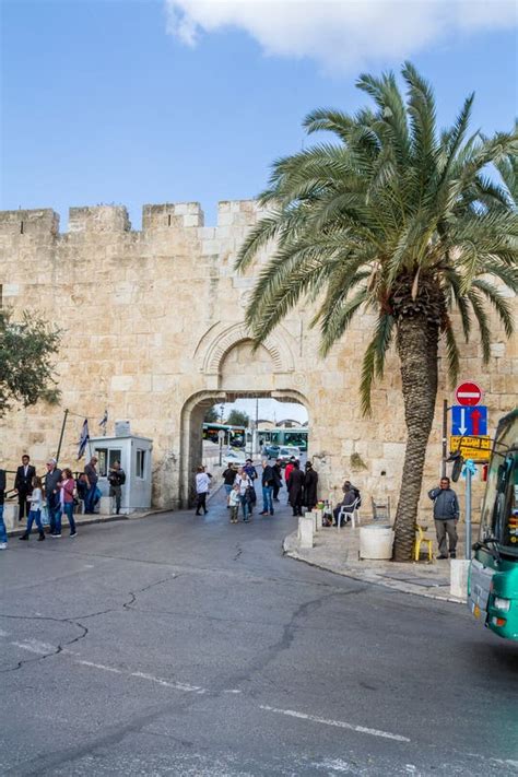 The Dung Gate, Old City of Jerusalem in Israel Editorial Photography ...