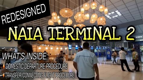 NAIA Terminal 2 | Step by step guide for Domestic Departure and Transfer/Connecting Flight ...