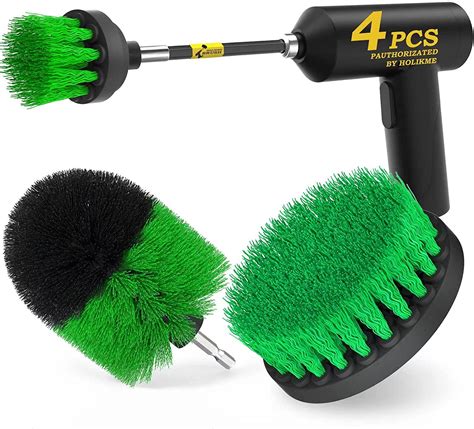 4Pack Drill Brush Power Scrubber Cleaning Brush Extended Long ...