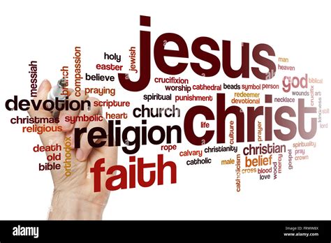 Jesus word art hi-res stock photography and images - Alamy