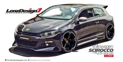 VW Scirocco Tuning - Body Kit Lenzdesign Performance