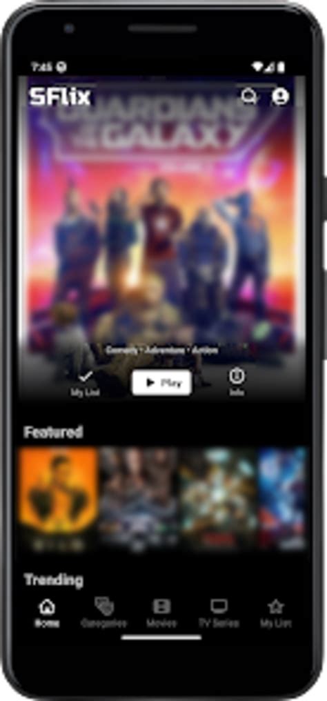 sFlix - Stream HD Movies TV for Android - Download