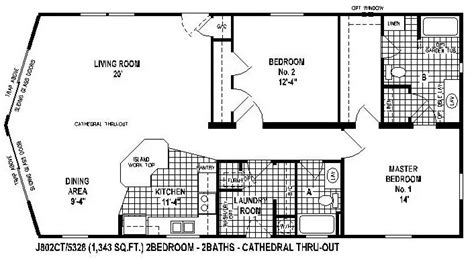 Skyline Double Wide Floor Plans - floorplans.click