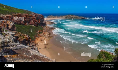 South Africa, Garden Route, beach by the Indian Ocean, Plettenberg ...