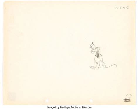 Minnie Mouse and Pluto Animation Drawings Group of 2 (Walt Disney, 1932-33) | #1983067495