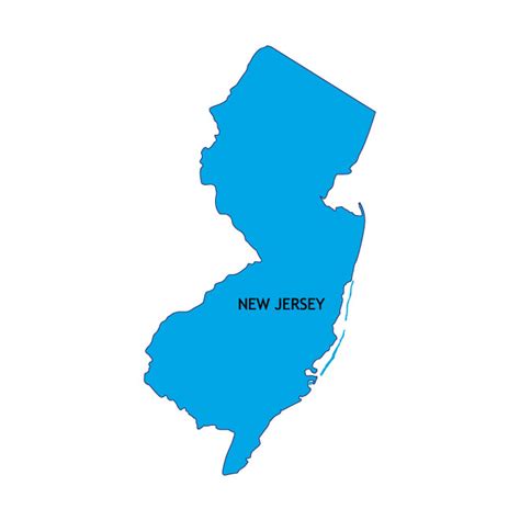 New Jersey Outline Vector at Vectorified.com | Collection of New Jersey Outline Vector free for ...