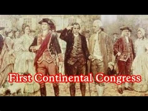 History Brief: The First Continental Congress - YouTube