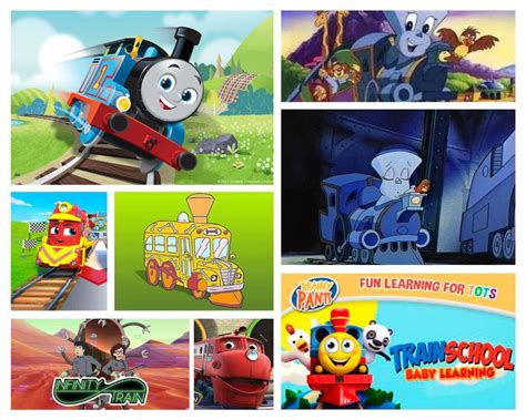 10+ Popular Cartoon Shows About Trains