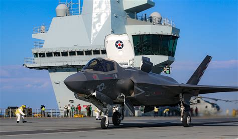 Marine F-35Bs Land Aboard HMS Queen Elizabeth for Strike Warrior Exercise, Deployment - USNI News