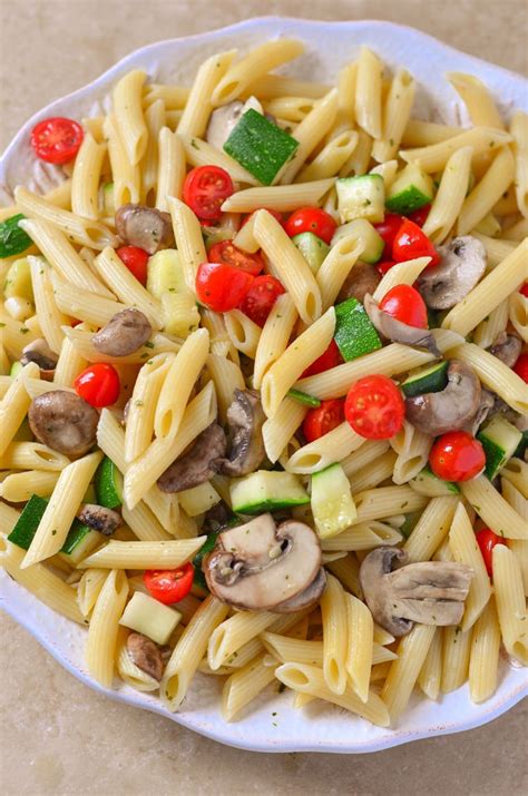 Easy Vegetarian Penne Pasta Recipe - Courtney's Sweets