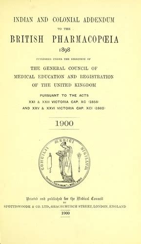 The British pharmacopoeia by General Medical Council (Great Britain ...