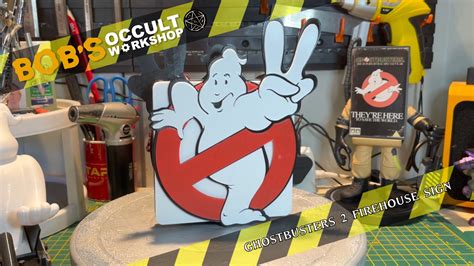 Free STL file Ghostbusters 2 Firehouse Sign・3D printing design to ...