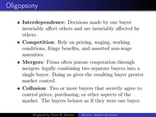 Market structure | PPT