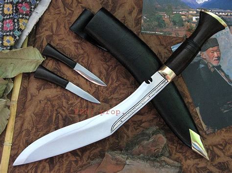 SiruPate Khukuri (Slender) | Slim, Light traditional Nepali Kukri knife ...