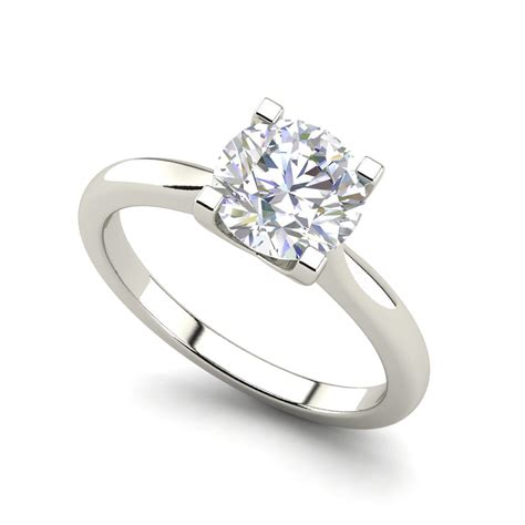 Round Cut Diamond Rings for Engagement - Ara Diamonds