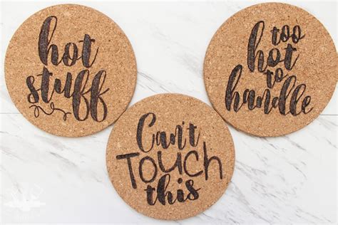 How To Make Custom Cork Trivets | Domestically Creative