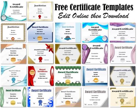 Certificates Template