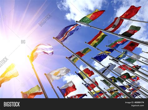 World Flags Blowing Image & Photo (Free Trial) | Bigstock