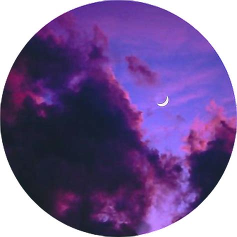 Tumblr Aesthetic Pastel Space Stars Moon Png Aesthetic - Dark Clouds With Moon (670x670 ...