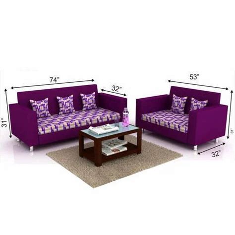 Purple Sofa Set at Rs 30000/piece(s) | L Shape Sofa Set in Mumbai | ID ...