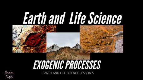 Exogenic Processes - Weathering, Erosion and Deposition - YouTube