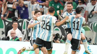 Argentina vs Mexico Highlights: Messi shines as Argentina beat Mexico 2-0 to keep last 16 hopes ...