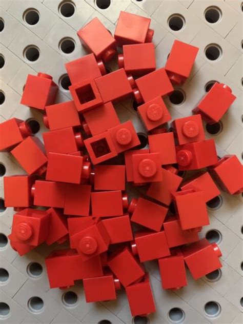 Lego 1x1 Red Brick 1x1 Building Blocks New Lot of 50 | eBay