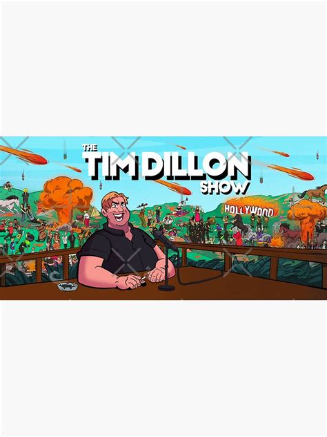 "Tim Dillon Show Podcast Merch" Magnet for Sale by Cadmium-red | Redbubble