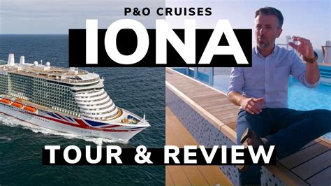 Iona Cruise Ship by P&O Cruises Tour & Review in 4K || Things to do ...