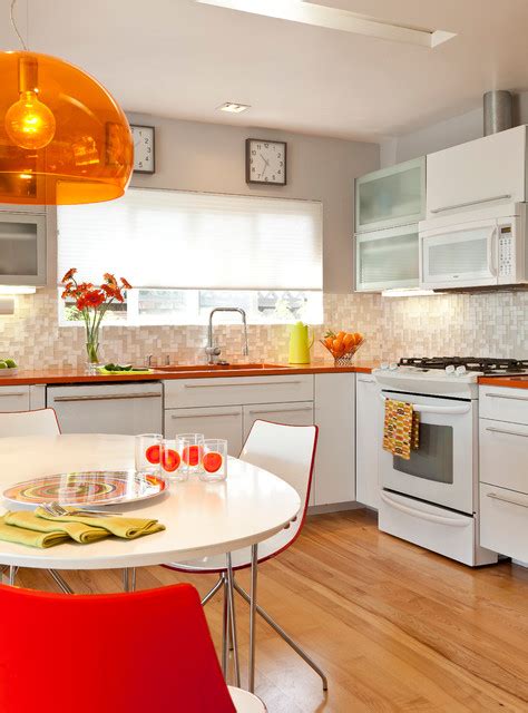 Colorful Mid Century Modern Residence - Midcentury - Kitchen - san francisco - by Kropat ...