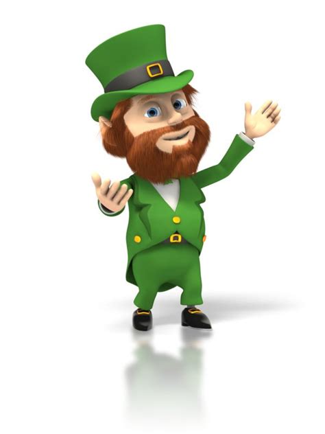 green leprechauns - Clip Art Library