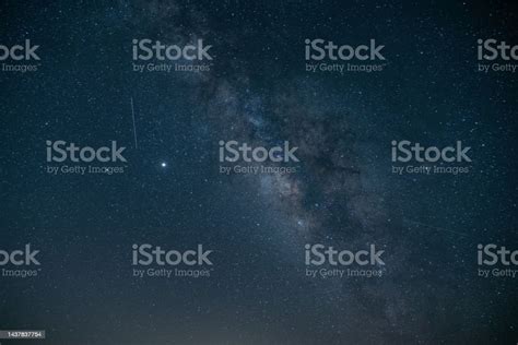 Beautiful Starry Sky At Night In Israel Perfect For Wallpapers Stock ...