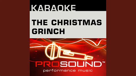 You're A Mean One, Mr. Grinch (Karaoke Lead Vocal Demo) (In the style of Jim Carrey) - YouTube