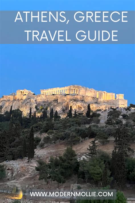 Athens Travel Guide - Modern Mollie