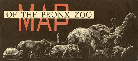 John Schoenherr: Map of the Bronx Zoo