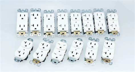 Us Standard Nema 6-20r Receptacle Duplex Outlet American Outlet Socket ...