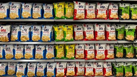 Popular Flavors Of Utz Potato Chips, Ranked