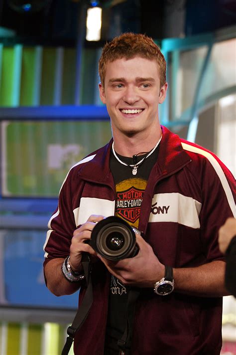 Justin Timberlake debuted a new Justified single on TRL in 2002. | The ...