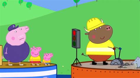 Mr Bull Digs up the River - Peppa and her fam... - ClickView