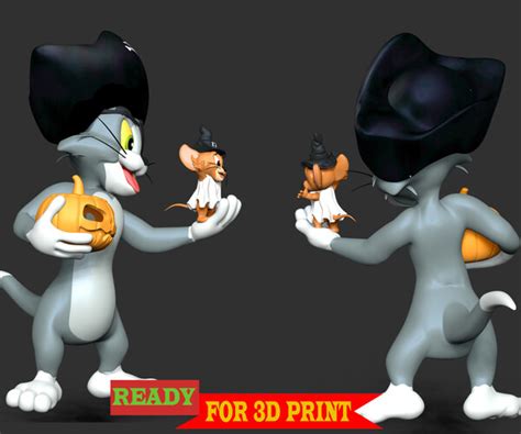 ArtStation - Tom - Jerry With Halloween | Resources