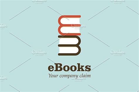 Logo e-book. Vector Illustration | Business infographic, E-book, Vector illustration