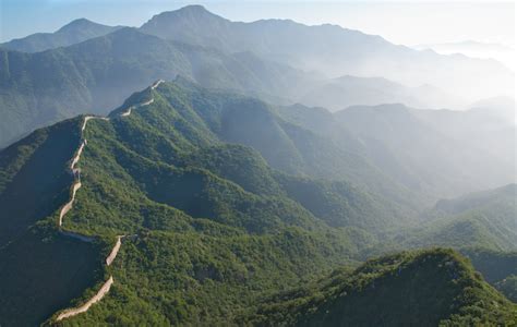 Jiankou Great Wall | Early morning sun on green cliffs of Ji… | The|Globe|Less|Traveled | Flickr