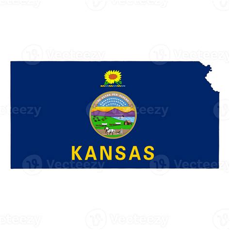 Kansas Flag - State of America 26804019 PNG