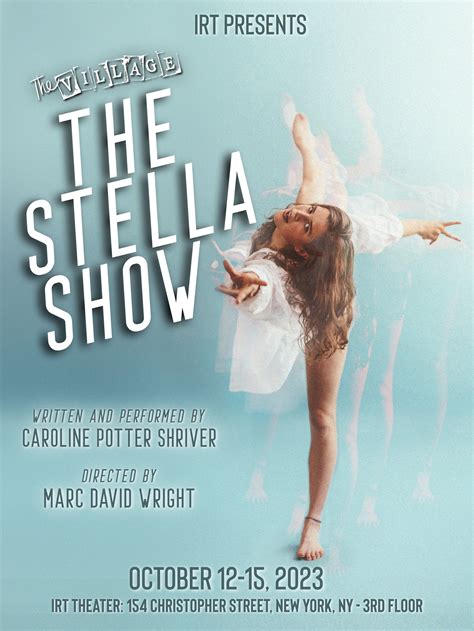 The Stella Show Program — The Village