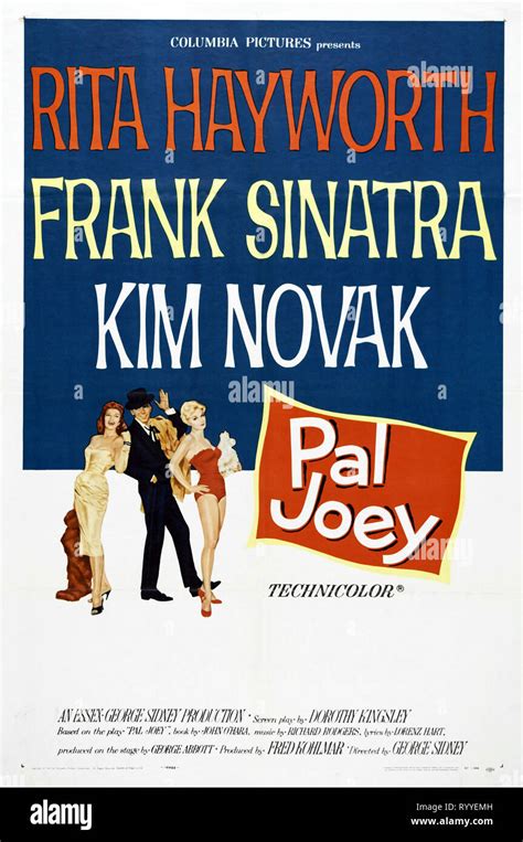 MOVIE POSTER, PAL JOEY, 1957 Stock Photo - Alamy