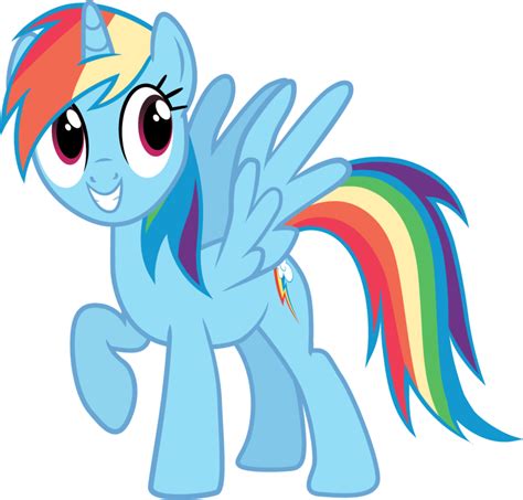 Image - FANMADE pony request 160 alicorn Rainbow Dash by ah darnit.png - My Little Pony ...